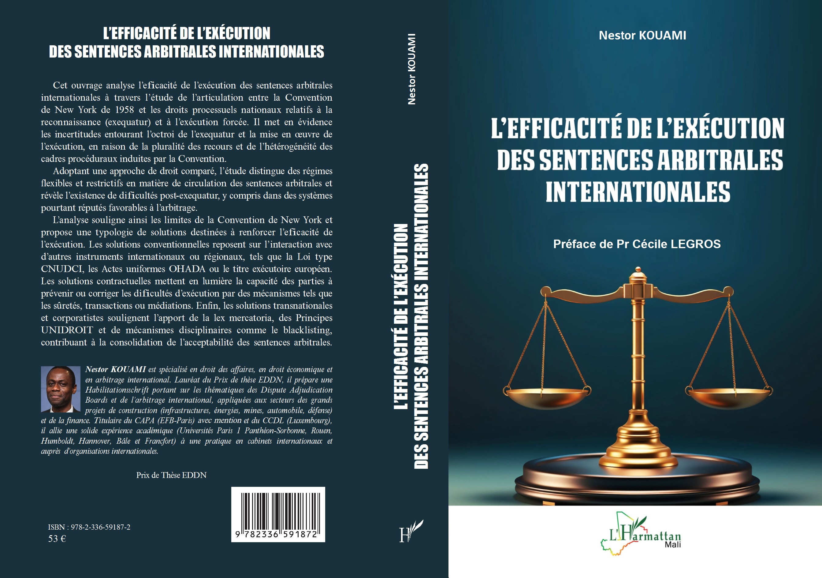 Nouveauté – Parution d’ouvrage en arbitrage international